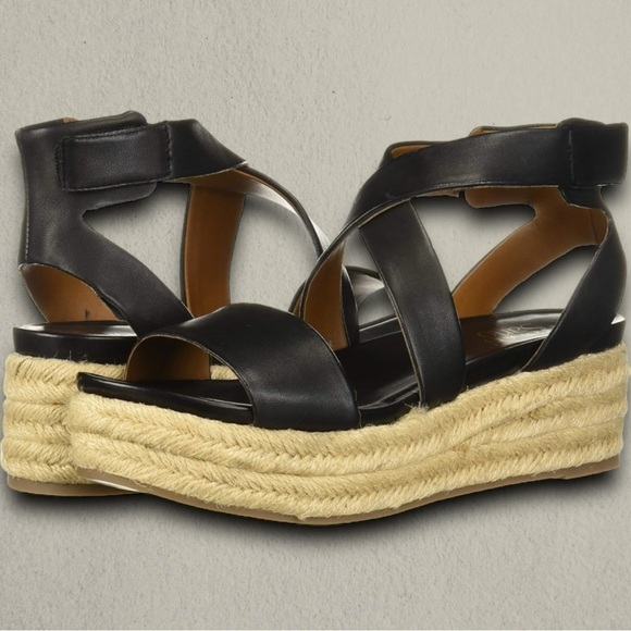 Franco Sarto Tabatha Espadrille Wedge Sandal - Picture 1 of 7